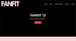 Desktop Screenshot of fanfit.com